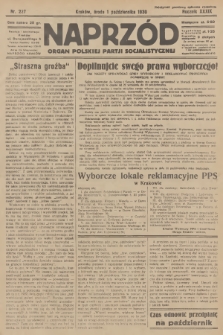 Naprzód : organ Polskiej Partji Socjalistycznej. 1930, nr 227