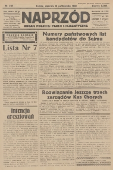 Naprzód : organ Polskiej Partji Socjalistycznej. 1930, nr 237