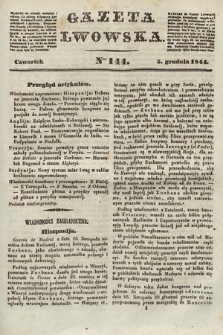 Gazeta Lwowska. 1844, nr 144