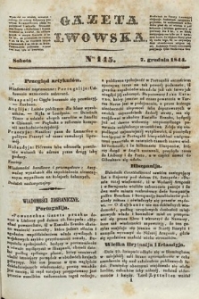Gazeta Lwowska. 1844, nr 145