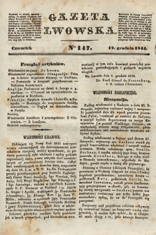 Gazeta Lwowska. 1844, nr 147