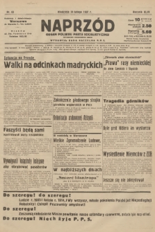 Naprzód : organ Polskiej Partji Socjalistycznej. 1937, nr 63
