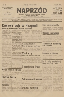 Naprzód : organ Polskiej Partji Socjalistycznej. 1937, nr 65