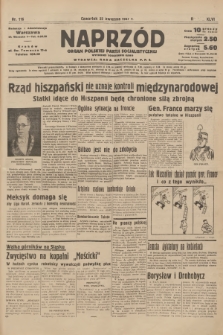Naprzód : organ Polskiej Partji Socjalistycznej. 1937, nr 116