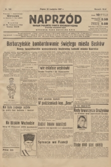 Naprzód : organ Polskiej Partji Socjalistycznej. 1937, nr 126