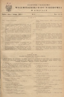 Dziennik Urzędowy Wojewódzkiej Rady Narodowej w Kielcach. 1965, nr 4