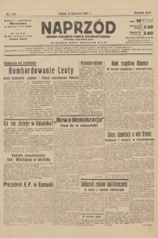 Naprzód : organ Polskiej Partji Socjalistycznej. 1937, nr 170