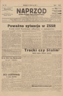 Naprzód : organ Polskiej Partji Socjalistycznej. 1937, nr 172