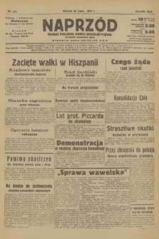 Naprzód : organ Polskiej Partji Socjalistycznej. 1937, nr 212