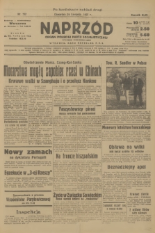 Naprzód : organ Polskiej Partji Socjalistycznej. 1937, nr 252