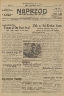 Naprzód : organ Polskiej Partji Socjalistycznej. 1937, nr 299