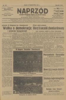 Naprzód : organ Polskiej Partji Socjalistycznej. 1937, nr 323