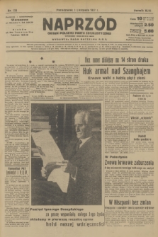 Naprzód : organ Polskiej Partji Socjalistycznej. 1937, nr 328