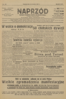 Naprzód : organ Polskiej Partji Socjalistycznej. 1937, nr 377