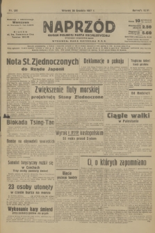 Naprzód : organ Polskiej Partji Socjalistycznej. 1937, nr 383