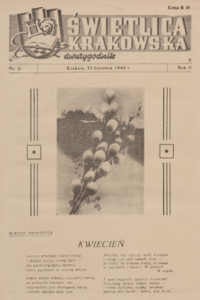 Świetlica Krakowska : dwutygodnik. R.2, 1946, nr 8