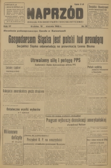 Naprzód : organ Polskiej Partii Socjalistycznej. 1948, nr 19