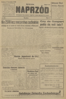 Naprzód : organ Polskiej Partii Socjalistycznej. 1948, nr 105