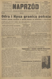 Naprzód : organ Polskiej Partii Socjalistycznej. 1948, nr 175