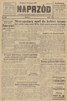 Naprzód : organ Polskiej Partii Socjalistycznej. 1948, nr 238