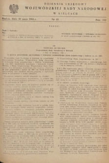 Dziennik Urzędowy Wojewódzkiej Rady Narodowej w Kielcach. 1968, nr 15