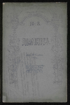 Filomates. 1906, nr 8