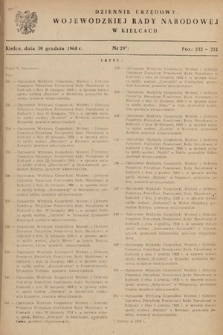 Dziennik Urzędowy Wojewódzkiej Rady Narodowej w Kielcach. 1968, nr 29