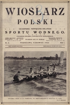 Wioślarz Polski: czasopismo, poświęcone sprawom sportu wodnego. R.1, 1925, nr 3
