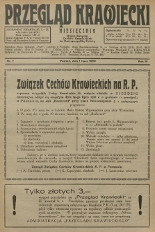 Przegląd Krawiecki : organ Związku Cechów Krawieckich na Rzeczpospolitą Polską. R.4, 1928, nr 7 + wkładka