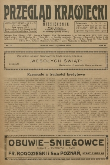 Przegląd Krawiecki : organ Związku Cechów Krawieckich na Rzeczpospolitą Polską. R.4, 1928, nr 12