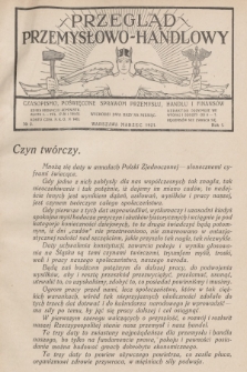 Przegląd Przemysłowo-Handlowy : czasopismo poświęcone sprawom przemysłu, handlu i finansów. R.1, 1921, № 2
