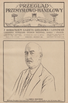 Przegląd Przemysłowo-Handlowy : czasopismo poświęcone sprawom przemysłu, handlu i finansów. R.2, 1922, grudzień