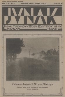 Junak : tygodniowy ilustrowany organ Woj. Komit. W. F. i P. W. Poznań-Toruń. R.1 (10), 1929, nr 4