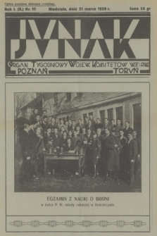 Junak : tygodniowy ilustrowany organ Woj. Komit. W. F. i P. W. Poznań-Toruń. R.1 (10), 1929, nr 12