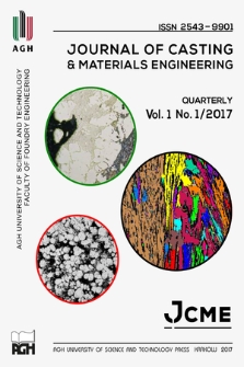 Journal of Casting & Materials Engineering : JCME. Vol. 1, 2017, no. 1