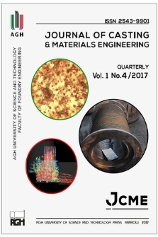 Journal of Casting & Materials Engineering : JCME. Vol. 1, 2017, no. 4