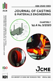 Journal of Casting & Materials Engineering : JCME. Vol. 4, 2020, no. 3
