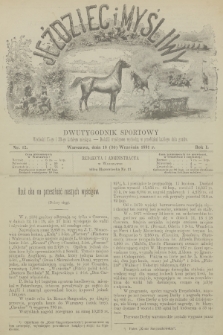 Jeździec i Myśliwy : dwutygodnik sportowy. R.1, 1891, nr 12