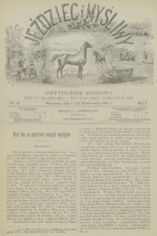 Jeździec i Myśliwy : dwutygodnik sportowy. R.1, 1891, nr 13