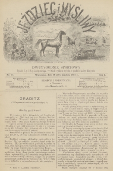 Jeździec i Myśliwy : dwutygodnik sportowy. R.1, 1891, nr 18
