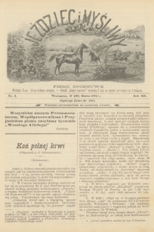 Jeździec i Myśliwy : pismo sportowe. R.12, 1902, nr 6
