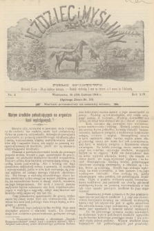 Jeździec i Myśliwy : pismo sportowe. R.14, 1904, nr 4