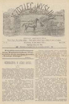 Jeździec i Myśliwy : pismo sportowe. R.14, 1904, nr 6