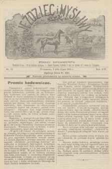 Jeździec i Myśliwy : pismo sportowe. R.14, 1904, nr 13