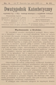 Dwutygodnik Katechetyczny. R.3, 1899, nr 9