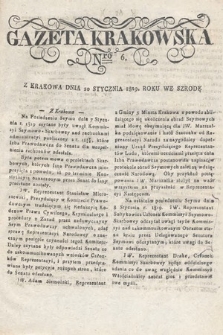 Gazeta Krakowska. 1819 , nr 6