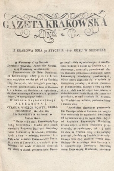 Gazeta Krakowska. 1819 , nr 9