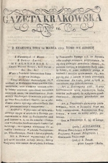 Gazeta Krakowska. 1819 , nr 24