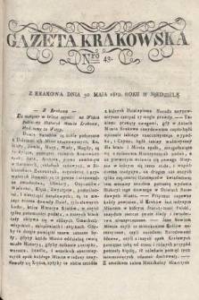 Gazeta Krakowska. 1819 , nr 43