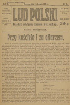 Lud Polski : tygodnik poświęcony sprawom ludu polskiego. R.2, 1921, nr 3